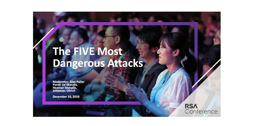 SANS成员在RSA 2019上讨论了最高安全攻击威胁